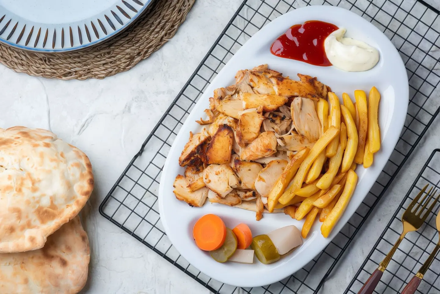 Chicken Shawarma Plate