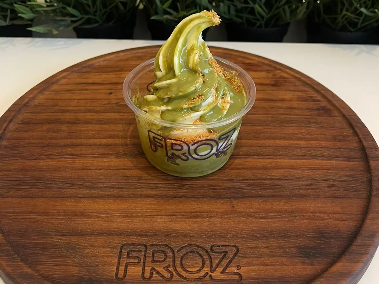 Kunafa With Ice Cream