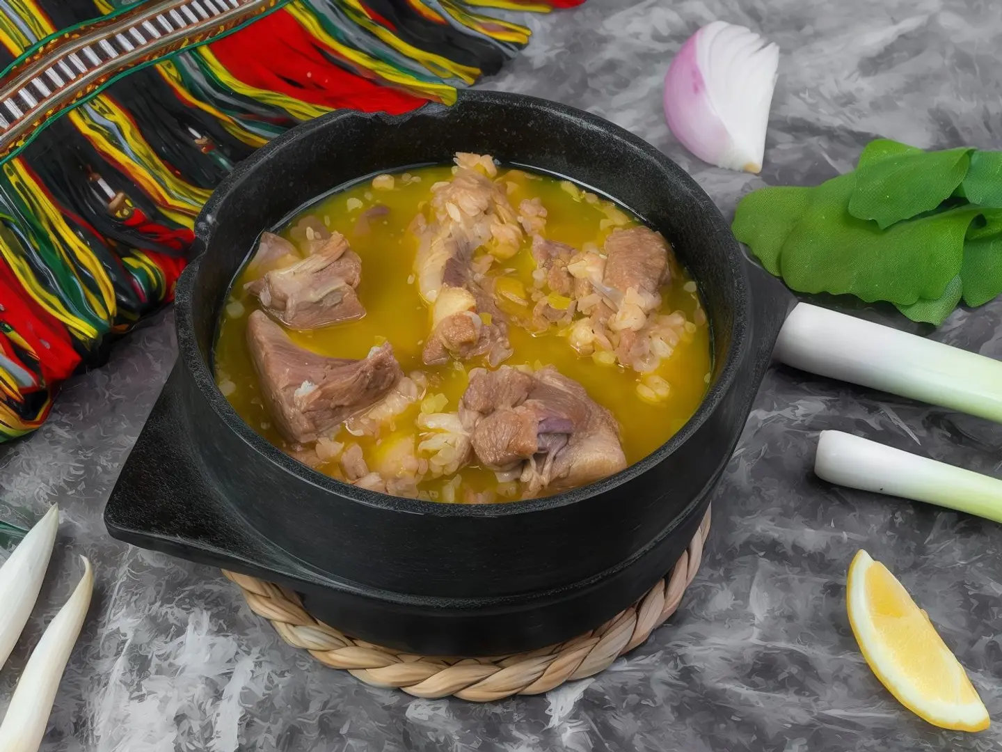 لحم برمه مع الأرز