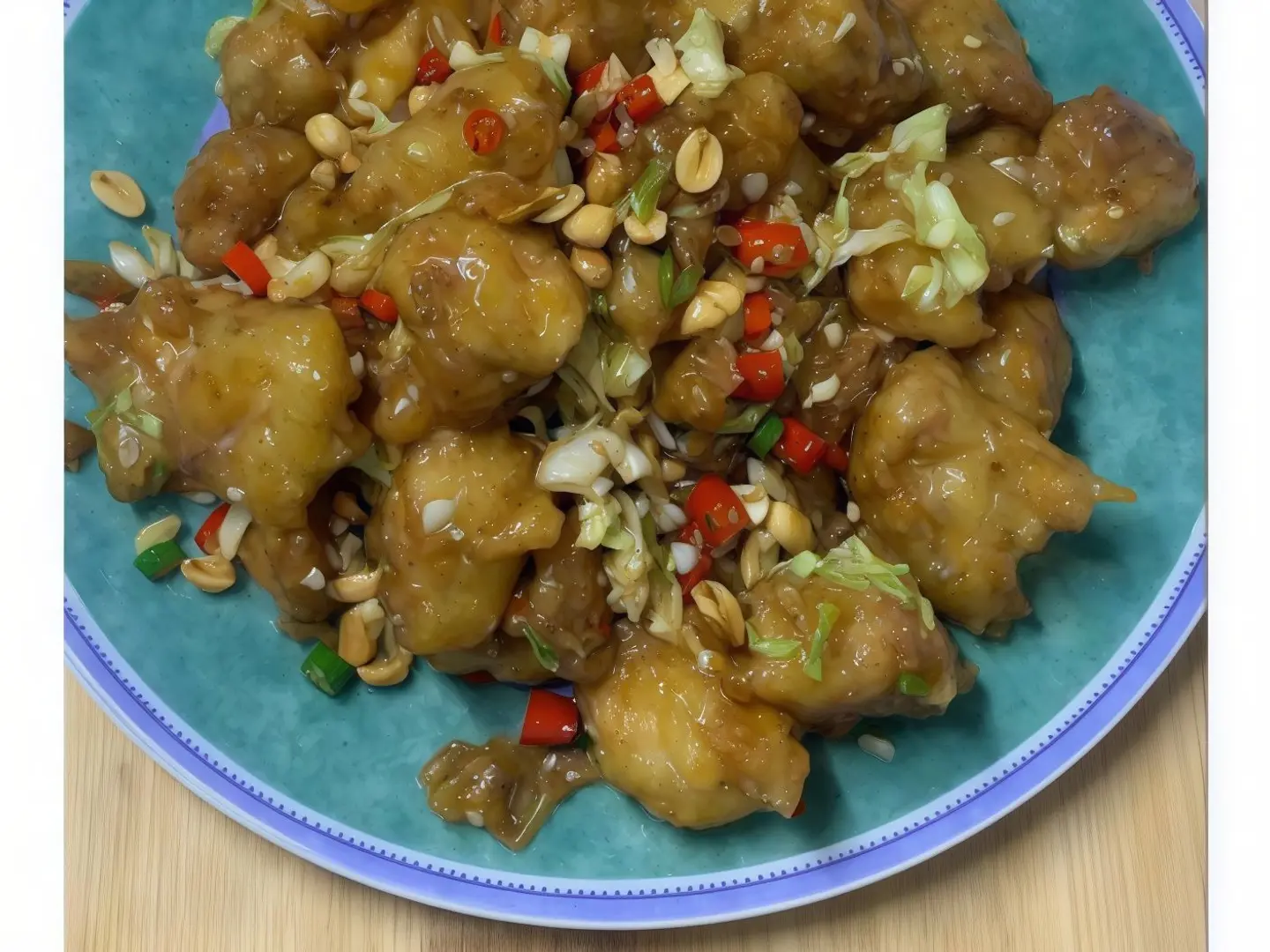 Chicken With Garlic Sauce