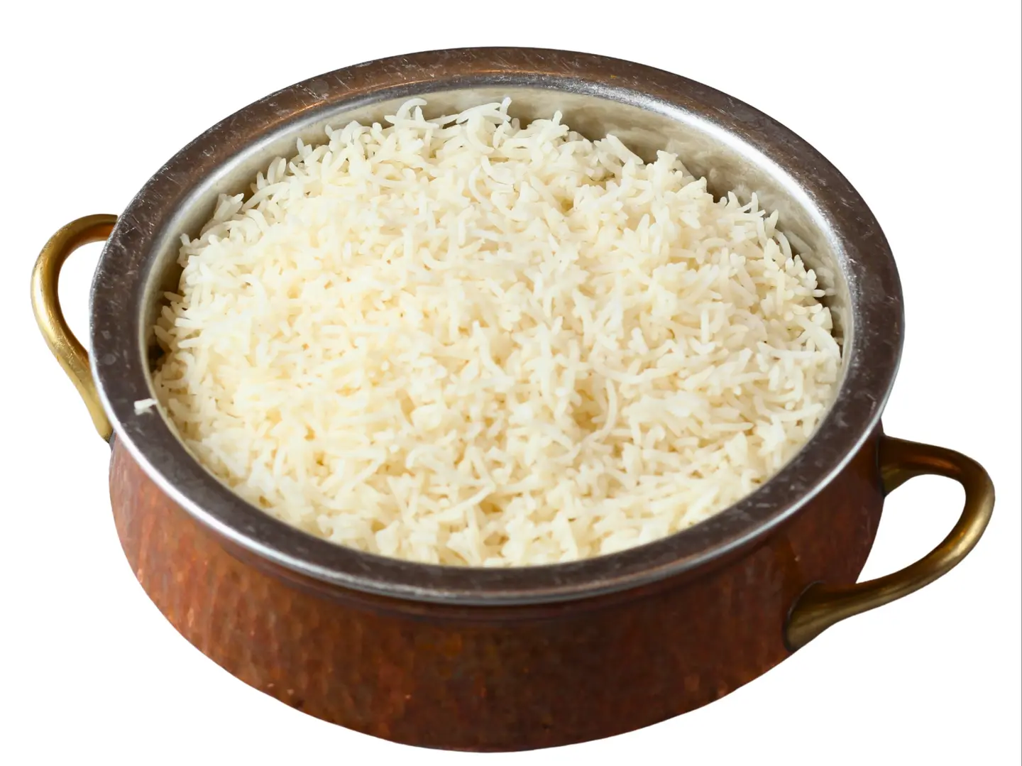 White Rice On Steamed