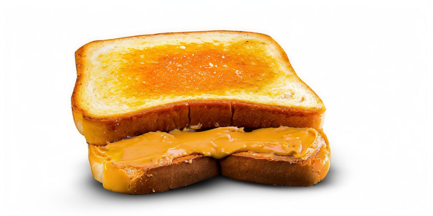 Almond Butter Sandwich With Honey