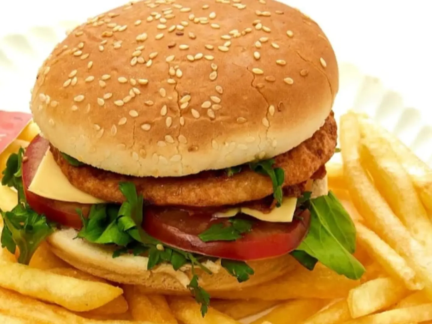 Double Cheese Burger.