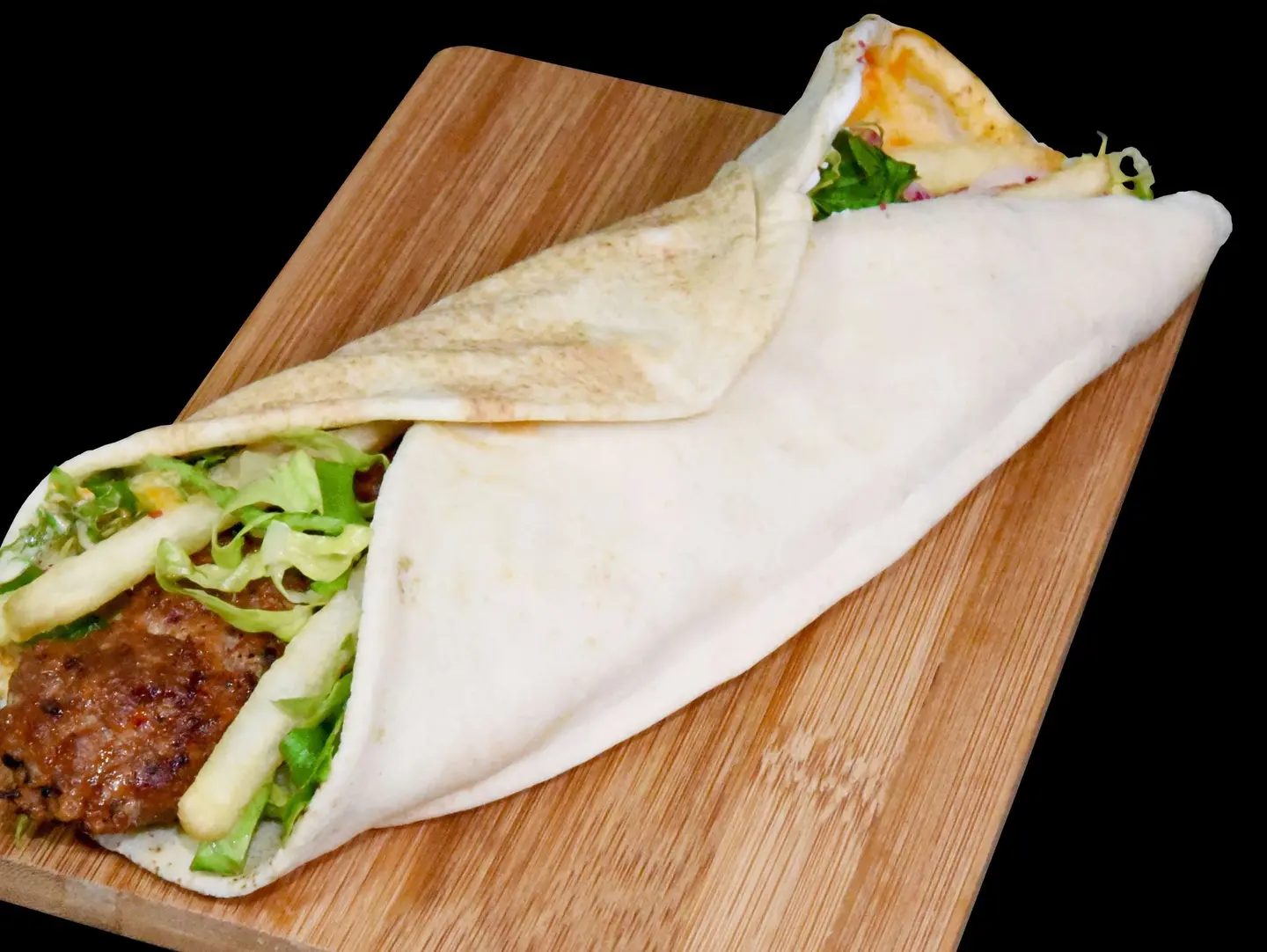 سندوتش كباب لحم بالجبنة