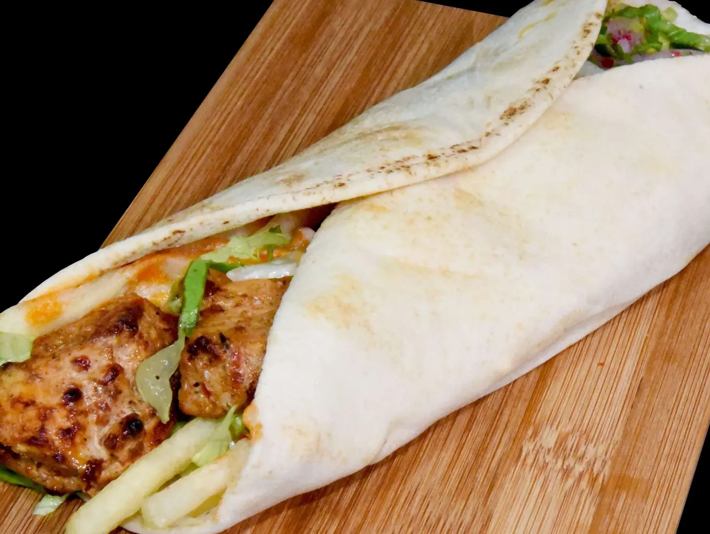 سندوتش شيش طاووق بالجبنة