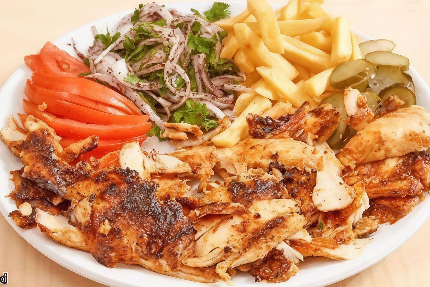 قطع دجاج دنر