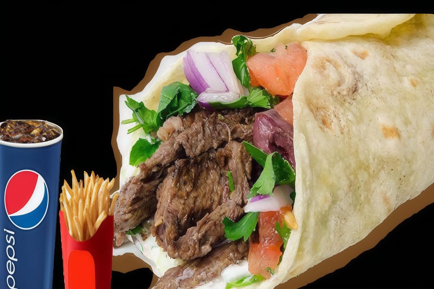 شاورما لحم