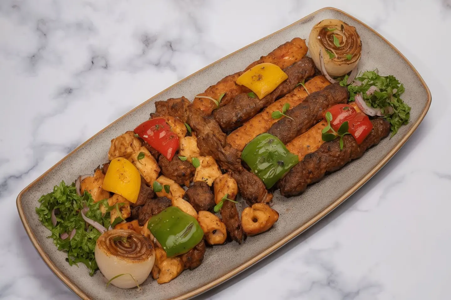 مشكل مشاوي- نص كيلو