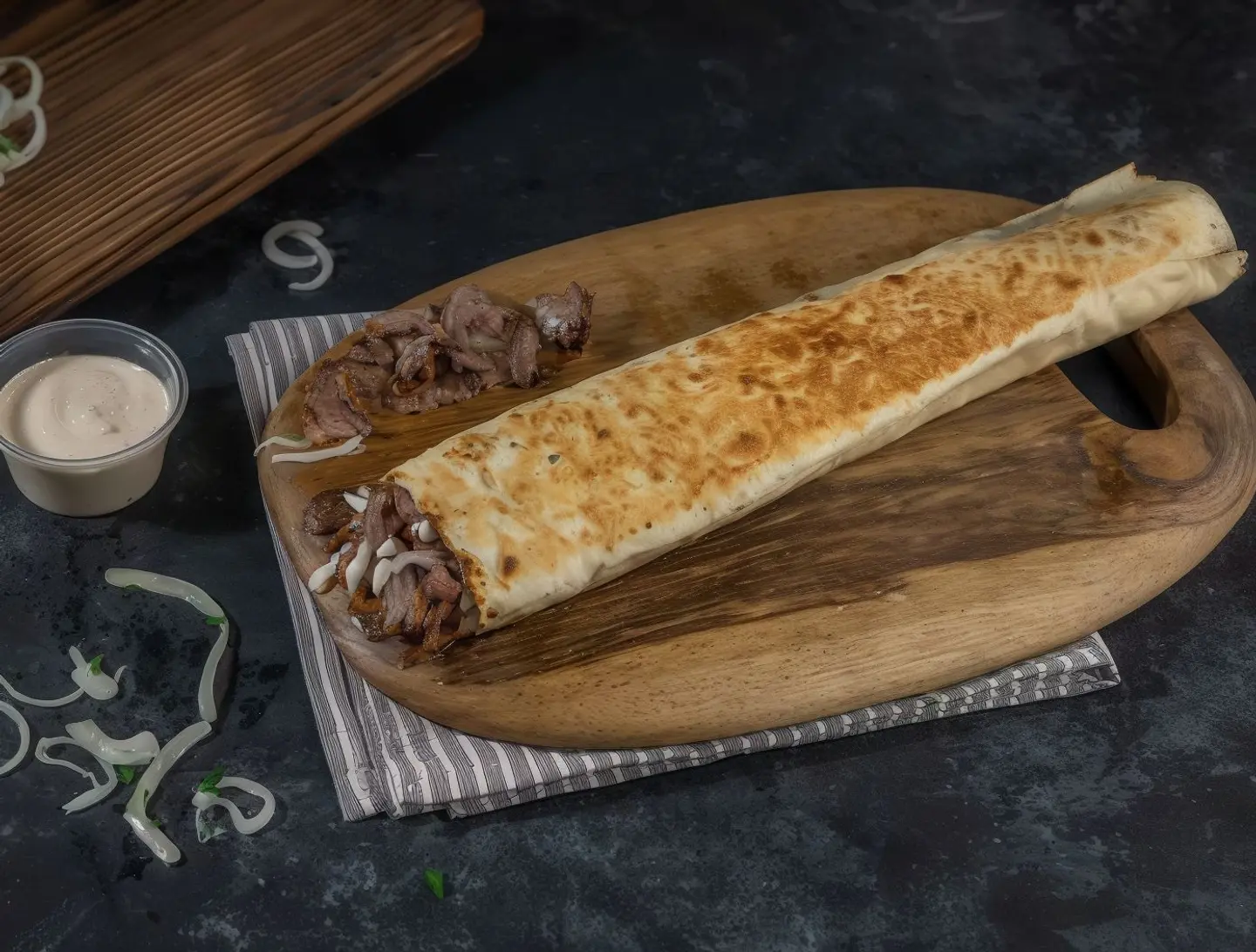 Meat Shawarma Large Sandwich