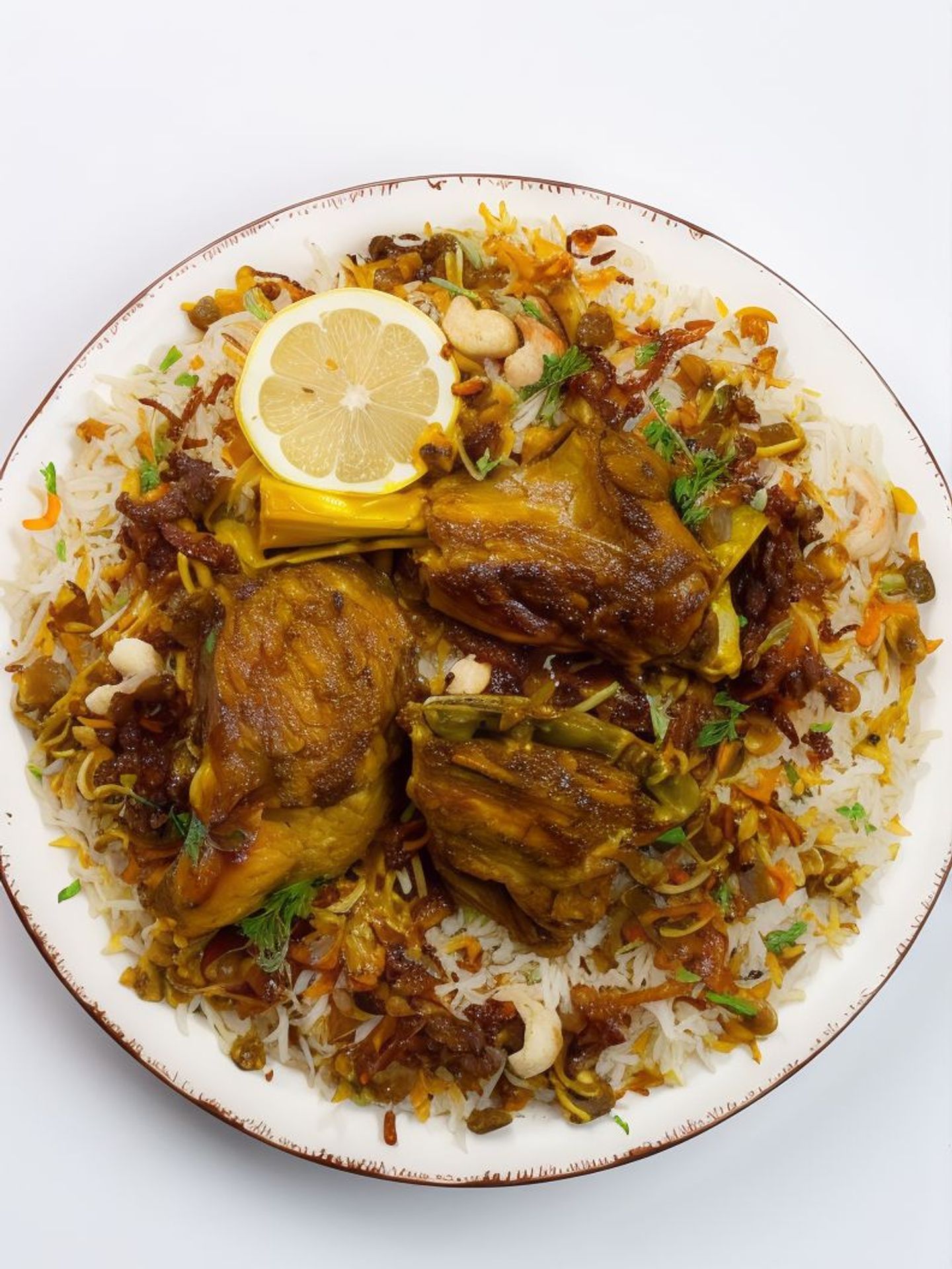 Roasted Lamb With Saafron