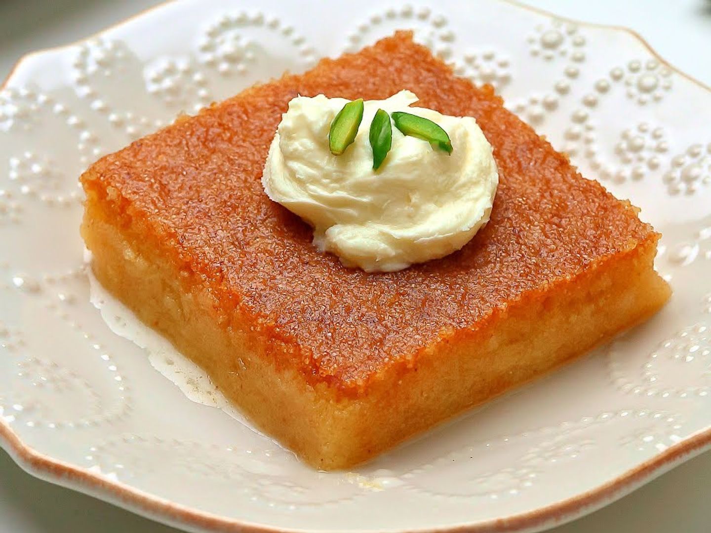 بسبوسة مكسرات كاجو