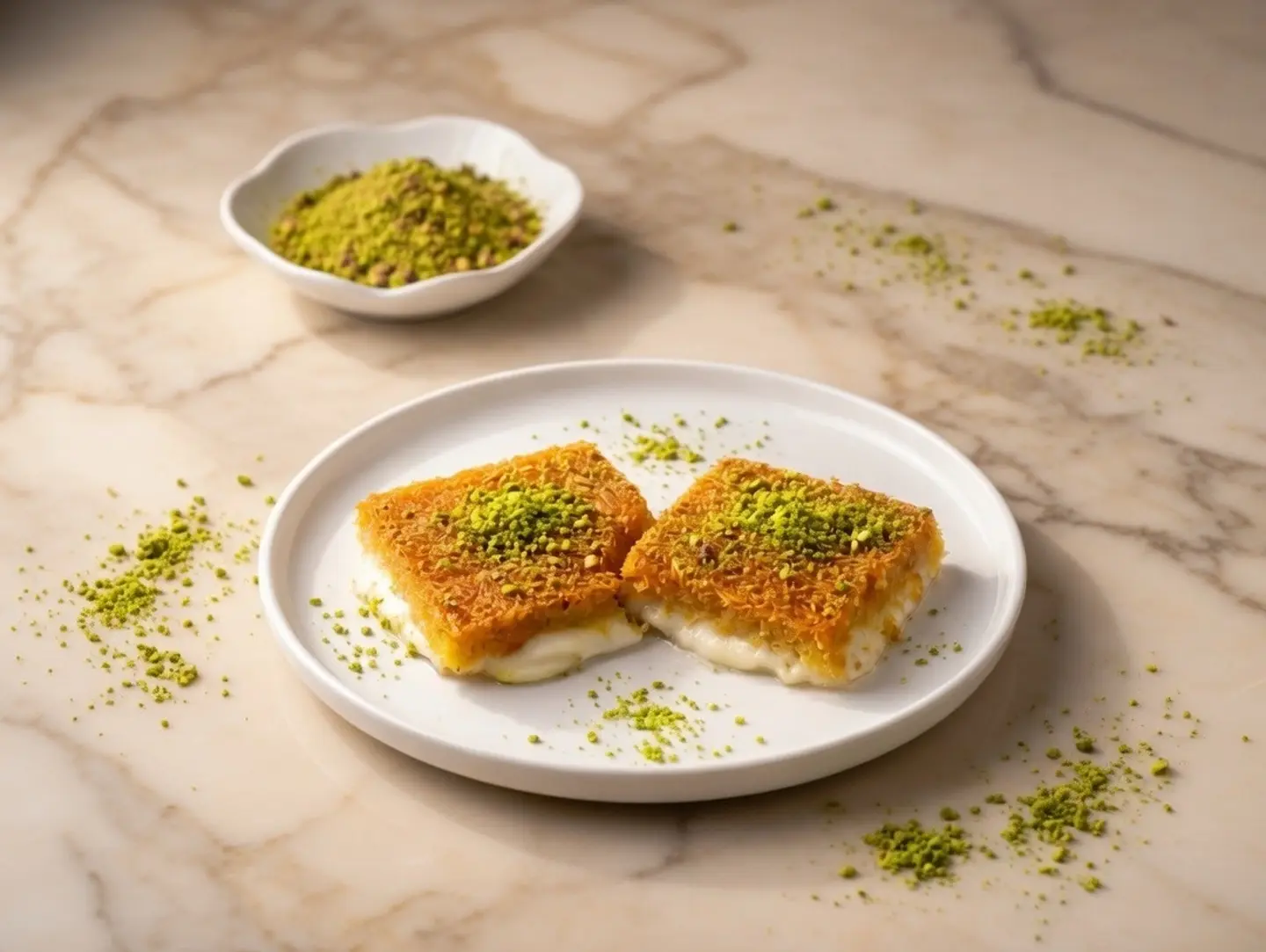 نصف كيلو كنافة ناعمة جبنة