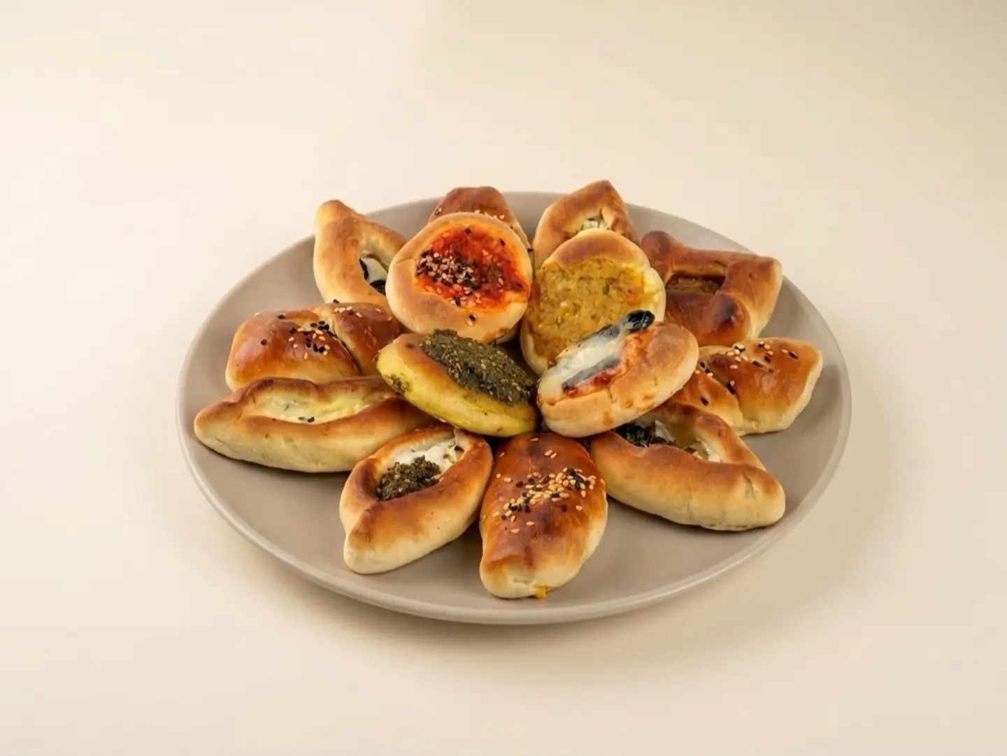 Mixed Levantine Pastries Half Kilo
