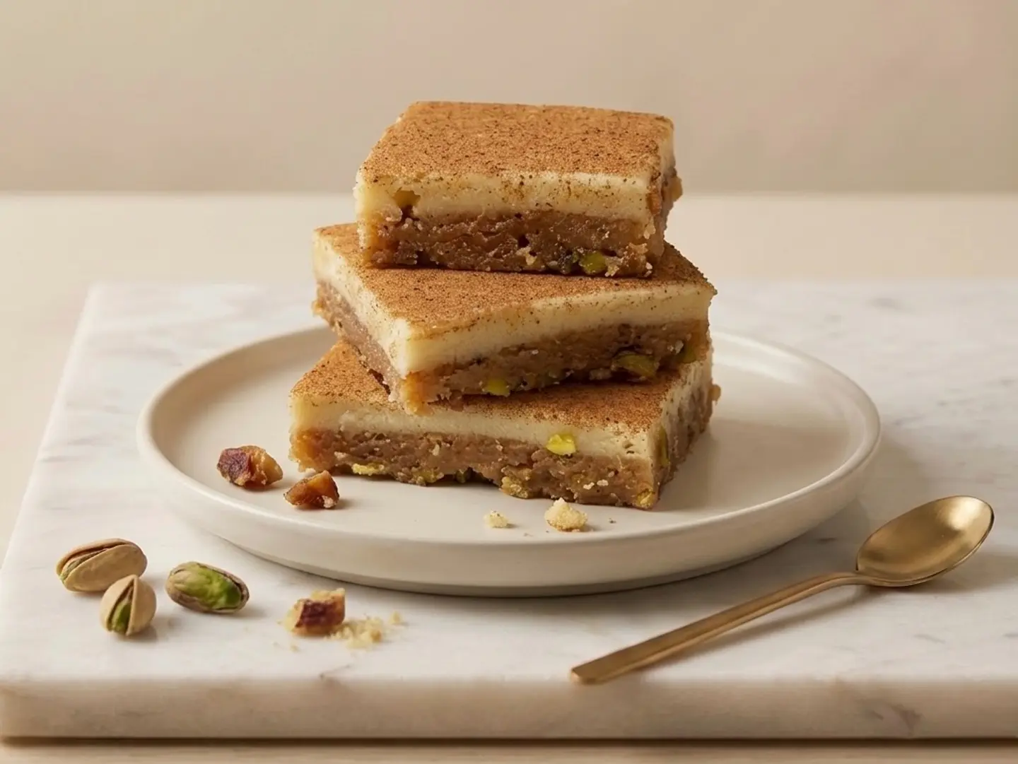 نص كيلو بسوبسة تشيز قرفة