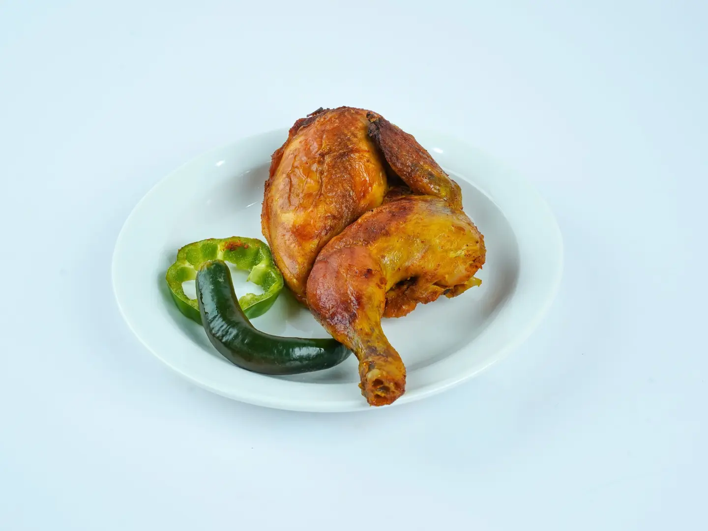 نصف حبة دجاج فرن