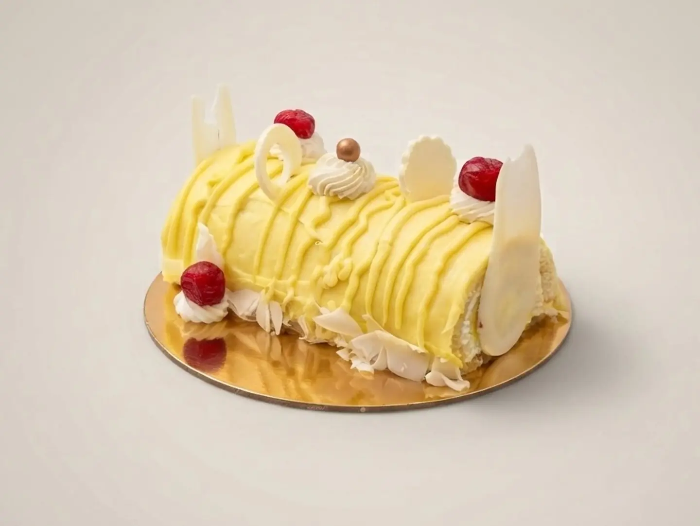 Mini Lemon Swiss Roll Cake