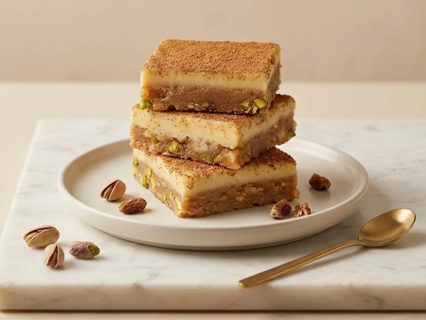 كيلو بسبوسة تشيز قهوة