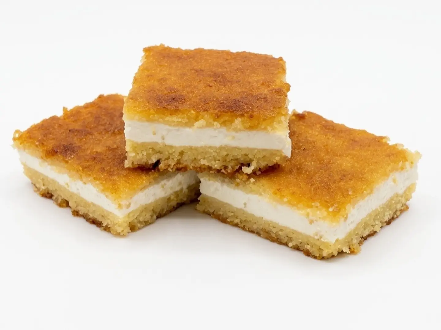 ربع كيلو بسبوسة قشطة