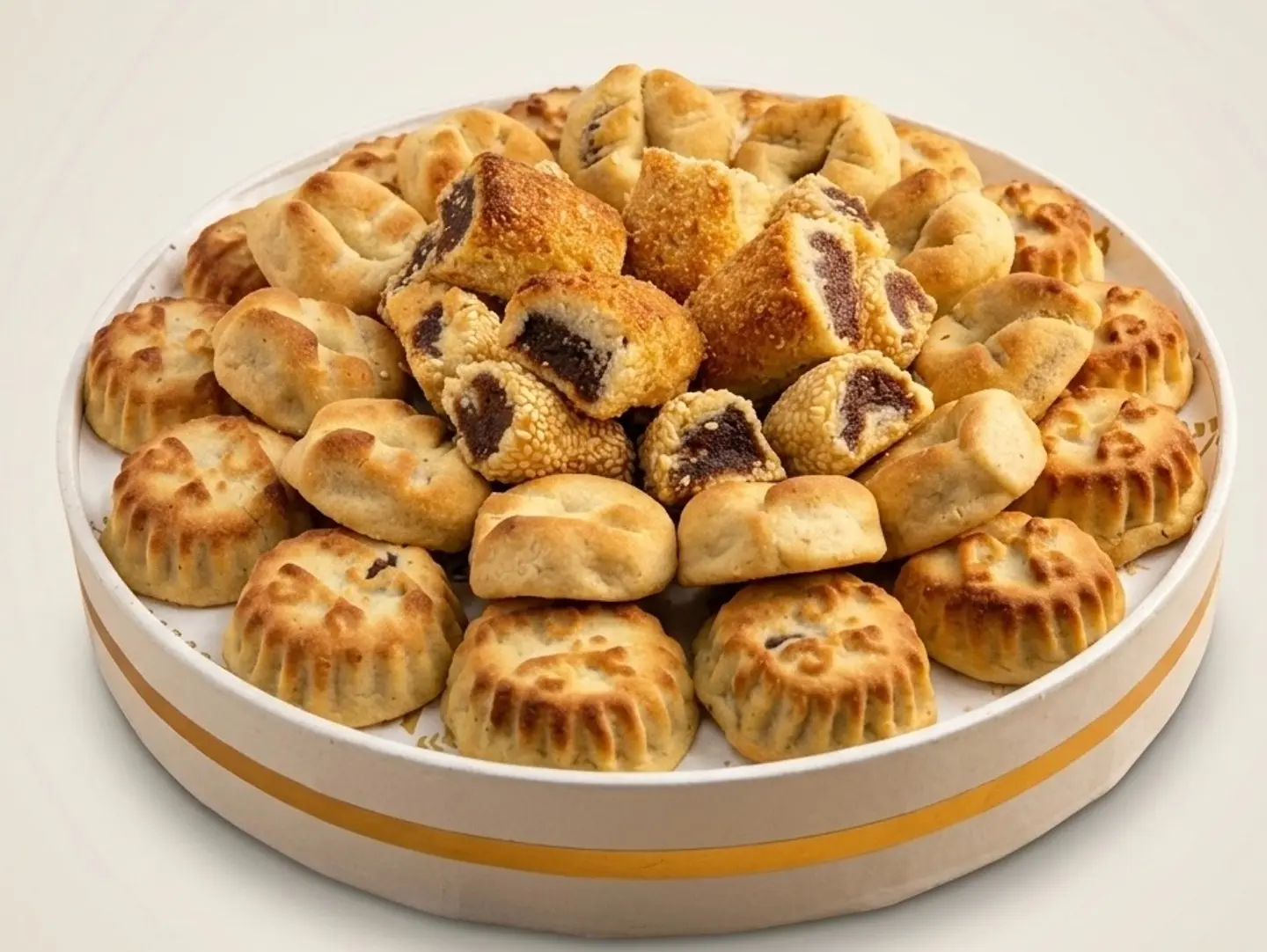 صنية معمول مع صنية مجاني
