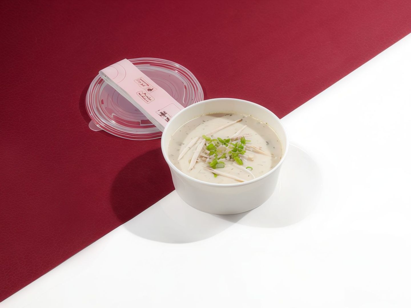 شوربة كريمة دجاج