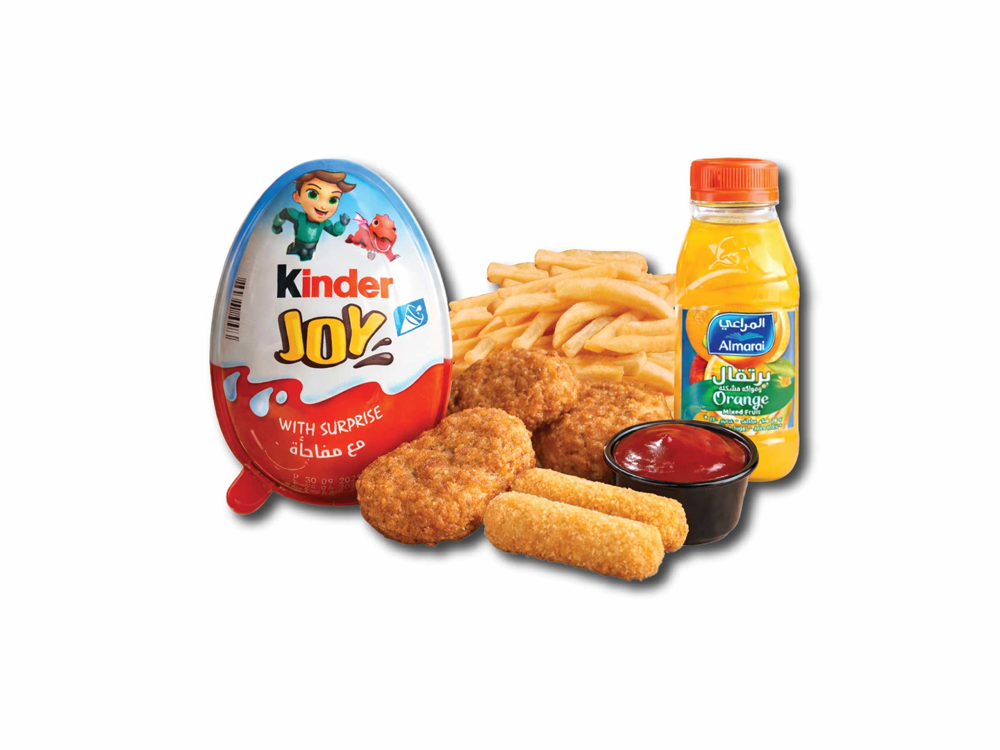 وجبه هابي قيف مي فايف