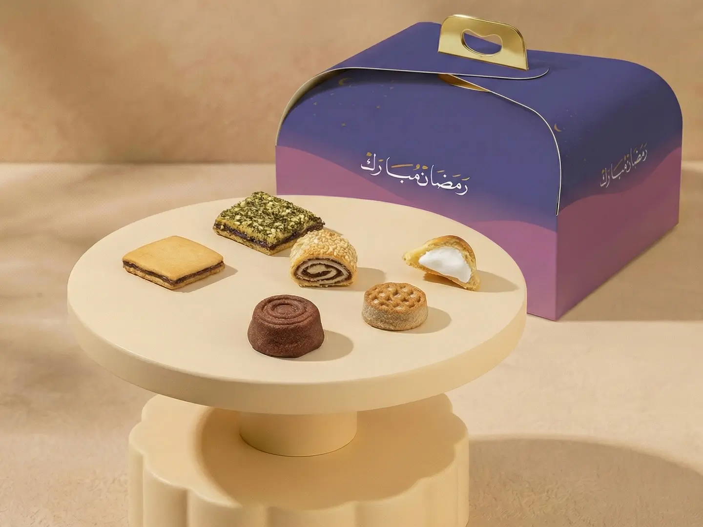 معمول مشكل طازج من الفرن - عائلي