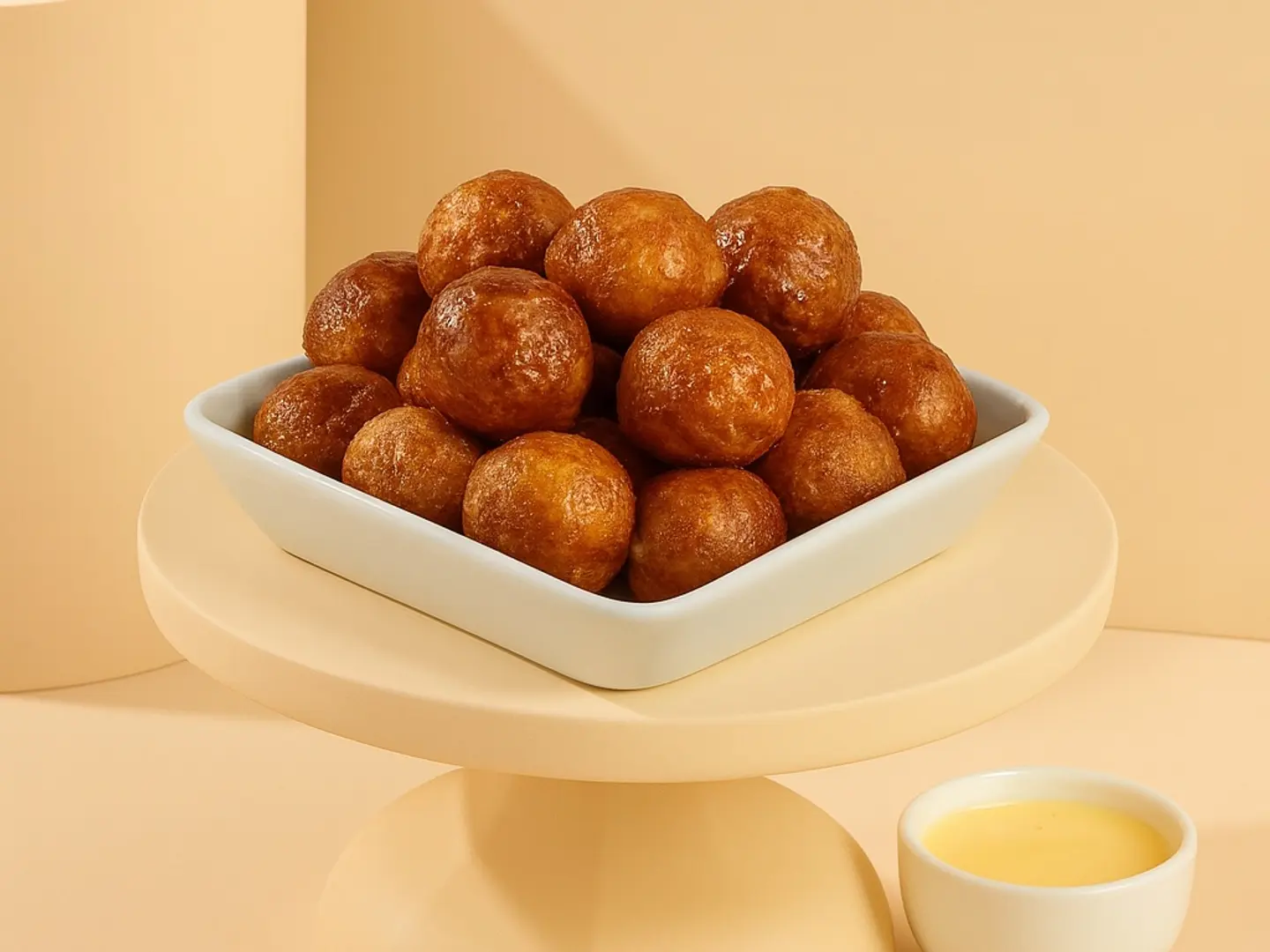 Family Luqaimat Box 4 Items (Plain. Cheese)