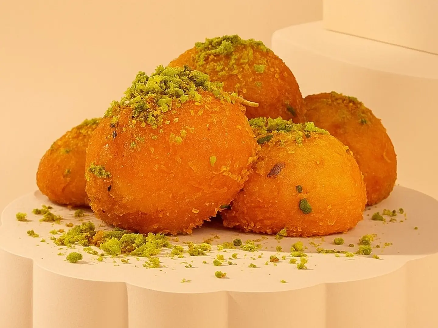 Ramadan Sweets 3 Items (Cream Kunafa . Balah El Sham . Mixed Maamoul)