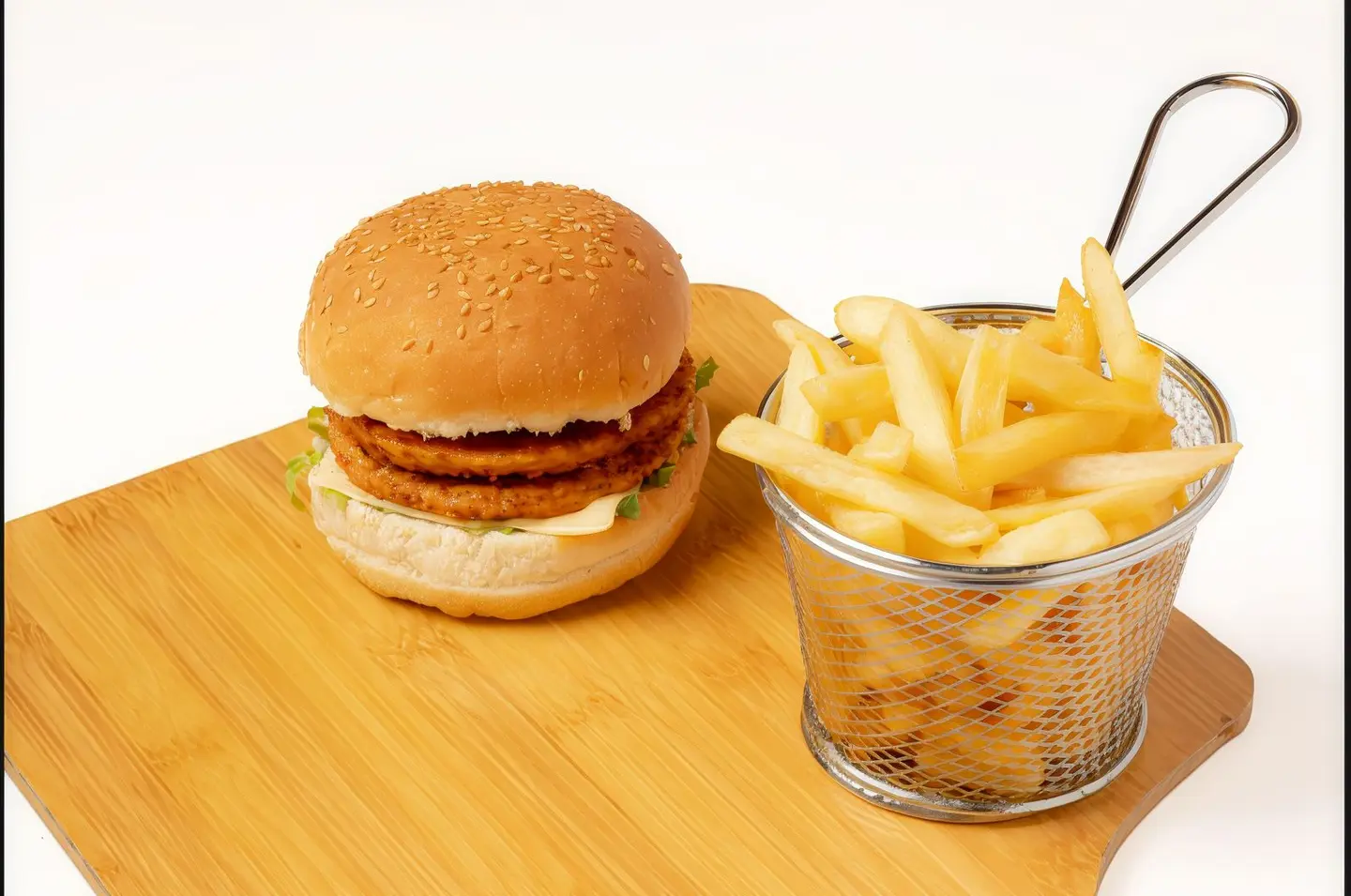 Double Chicken Burger