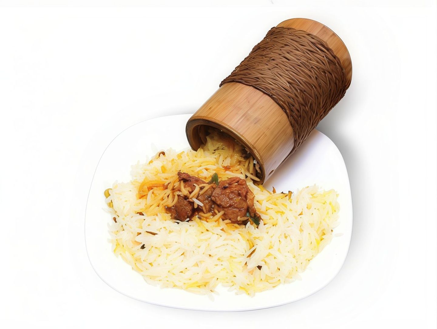 البامبو برياني لحم