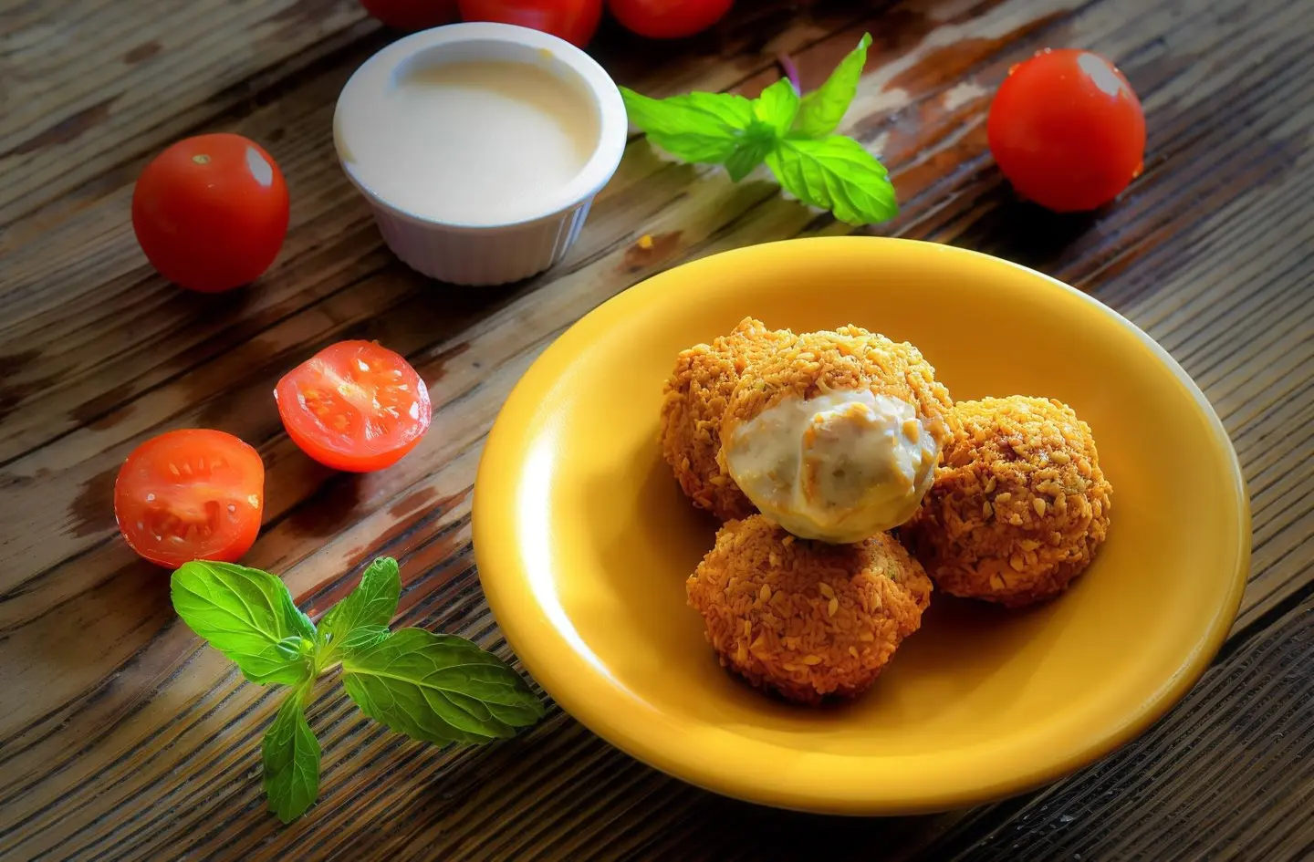 Mixed Falafel Sandwich