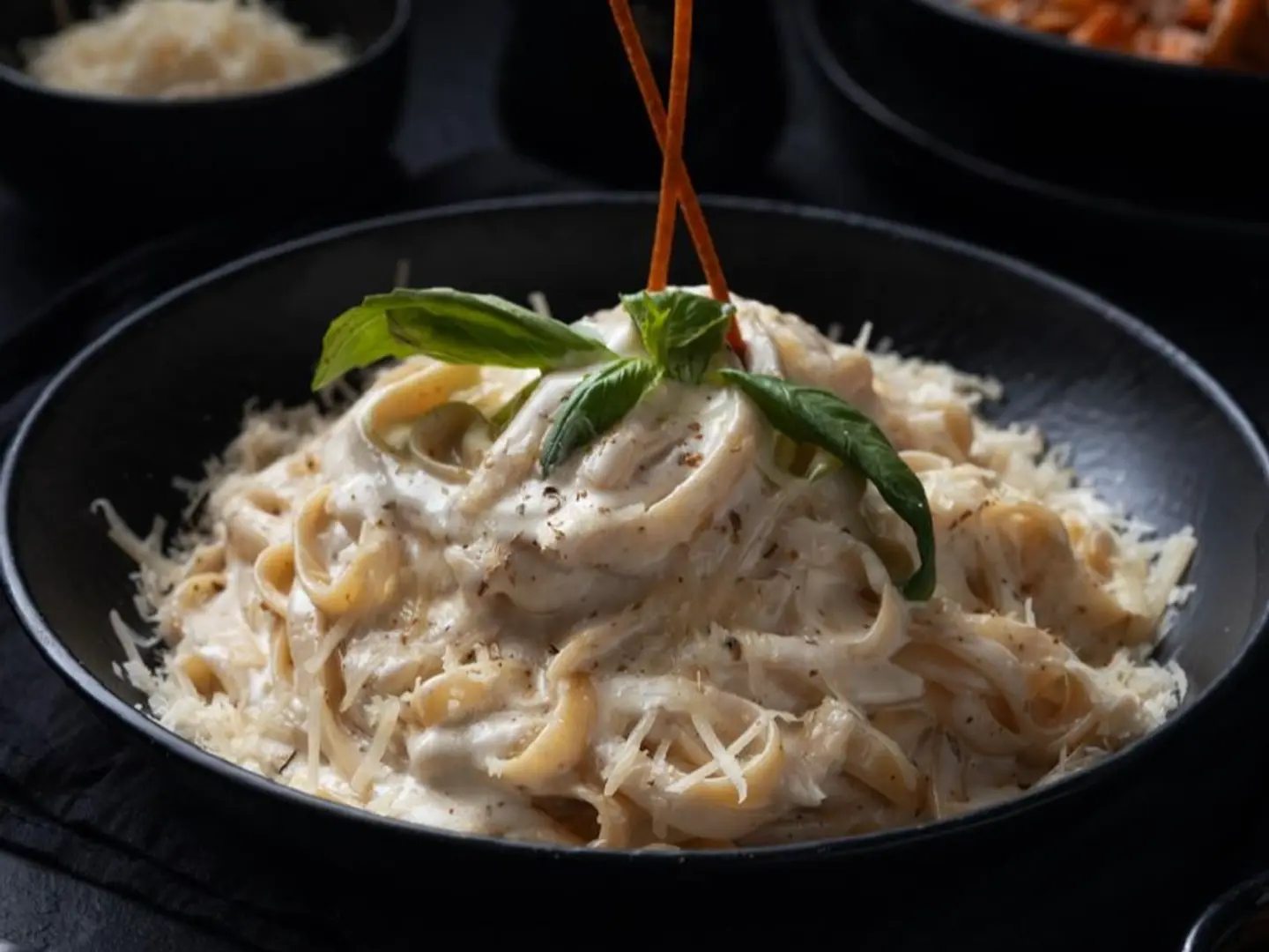Fettuccine Alfredo With Chicken