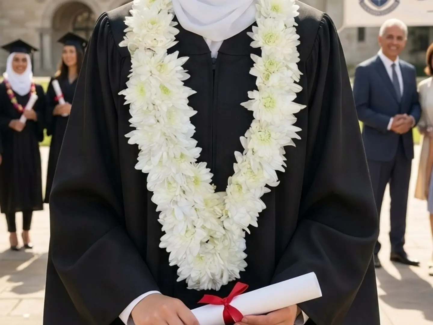 The Beauty Of Purity A Natural White Rose Necklace