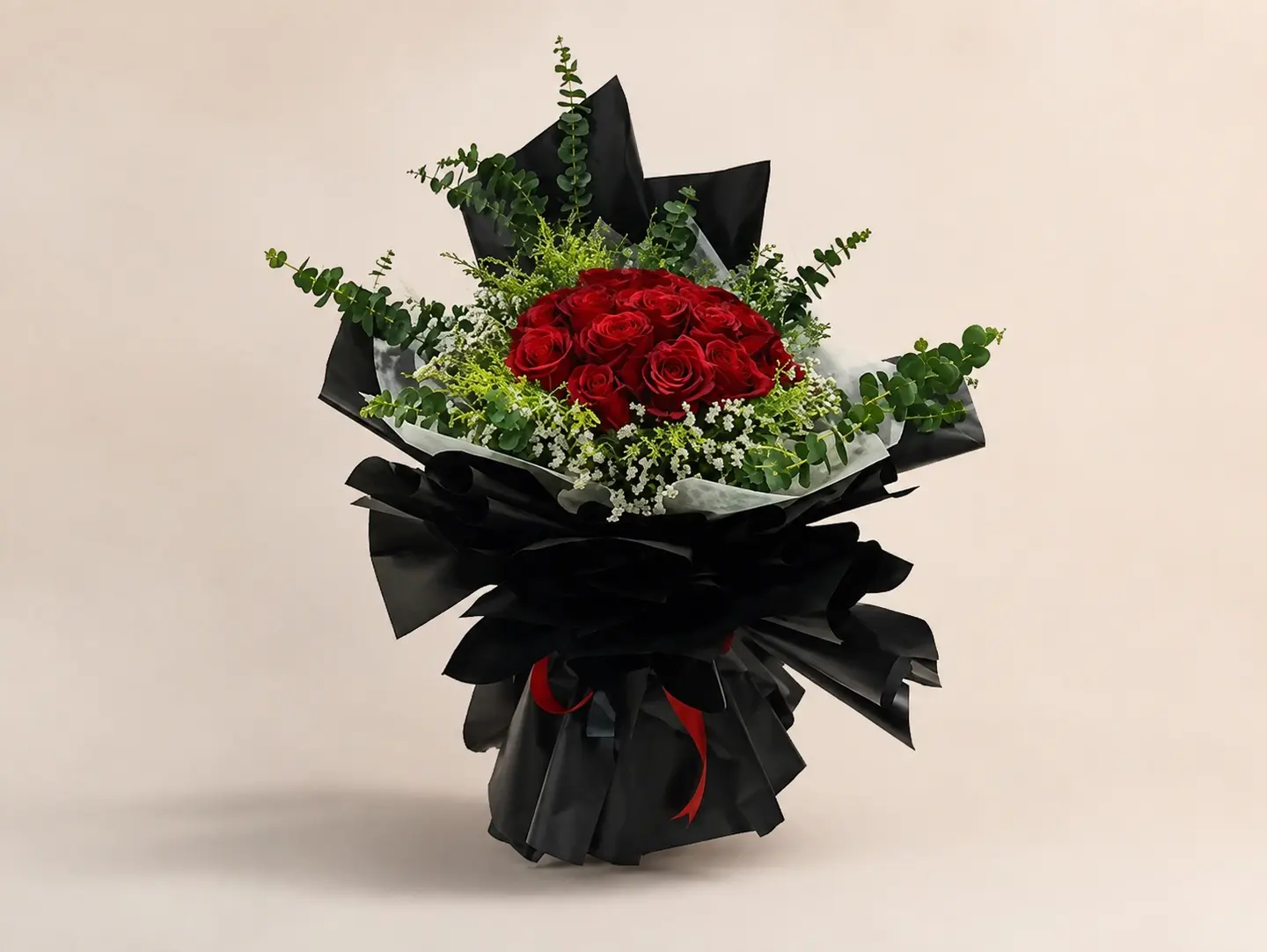 Luxurious Red Rose Bouquet