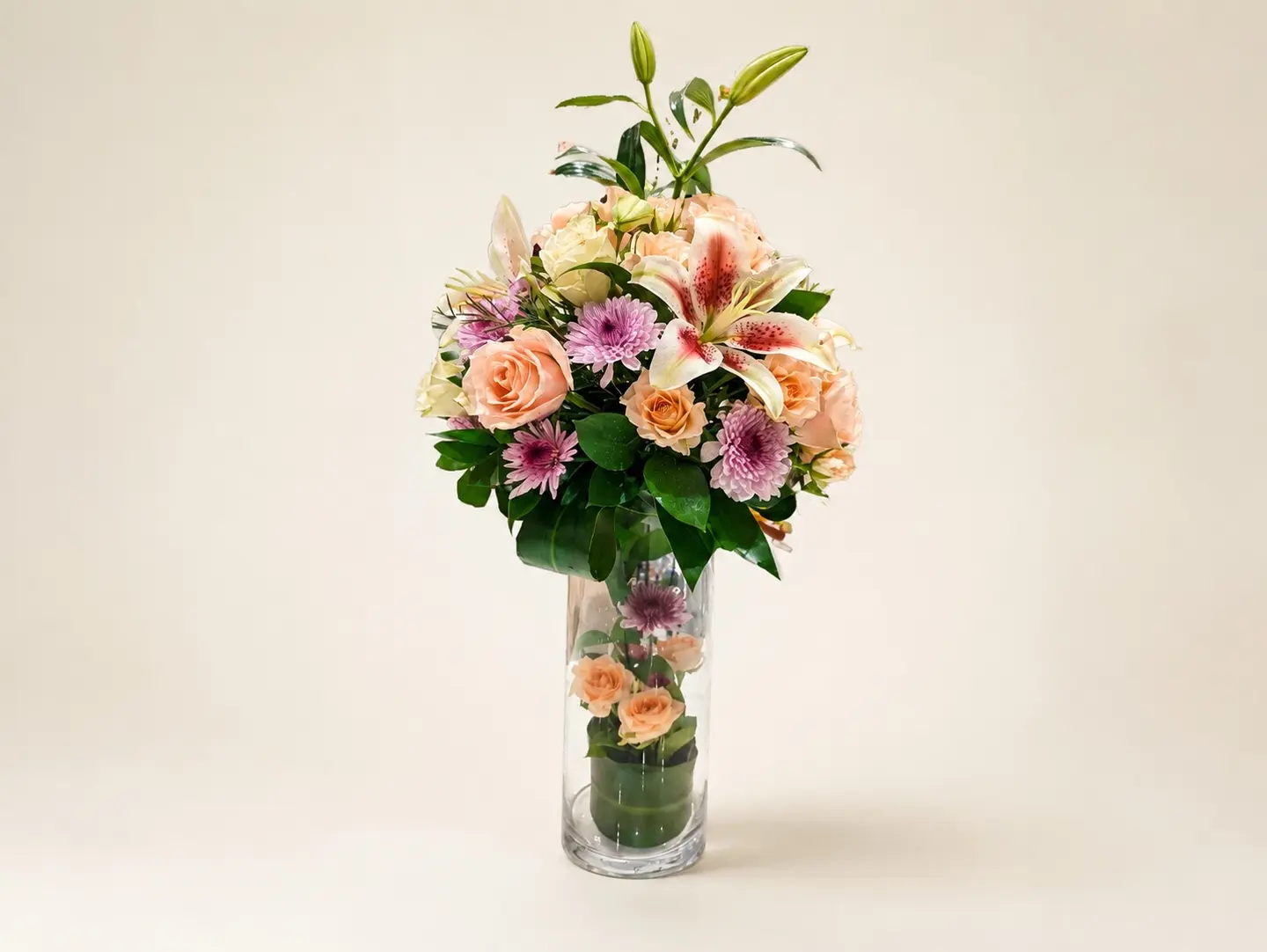 Stargazer And Al Juri In A Transparent Vase