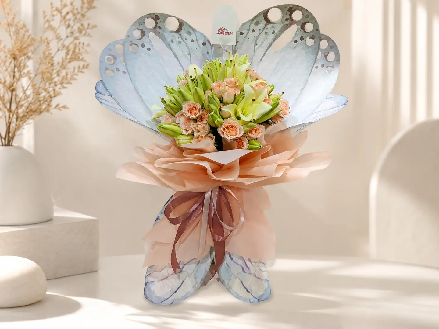 The Butterfly And The Lilium