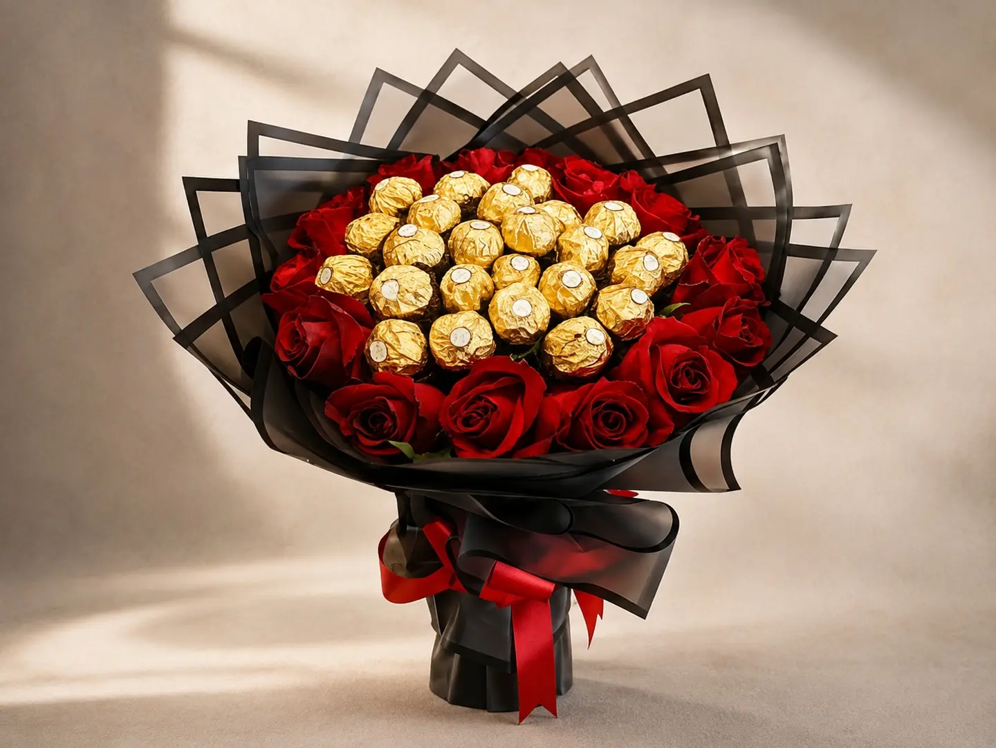 Bouquet Red And Chocolate