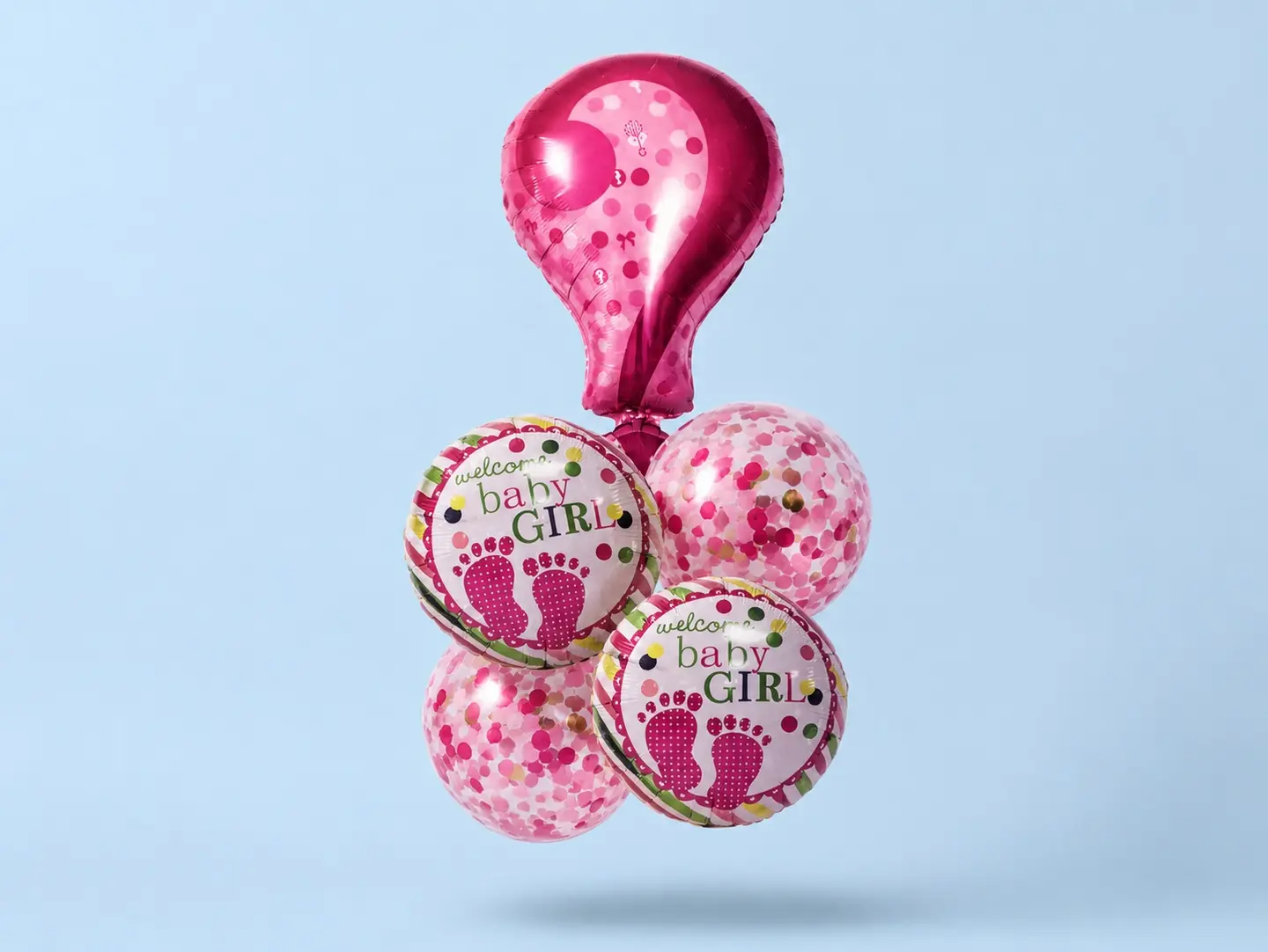 Welcome Princess Welcome Baby Girl Helium Balloons
