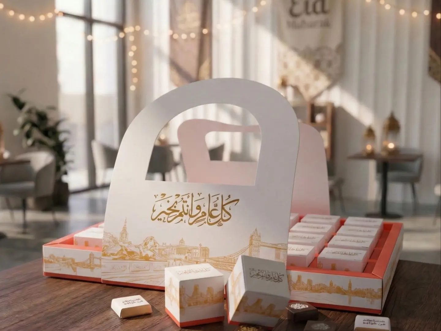 توزيعات عيد مبارك الفاخرة