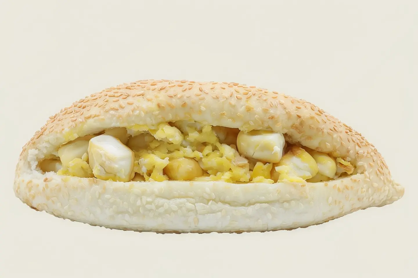 كعك بيض مع جبنة نابلسية