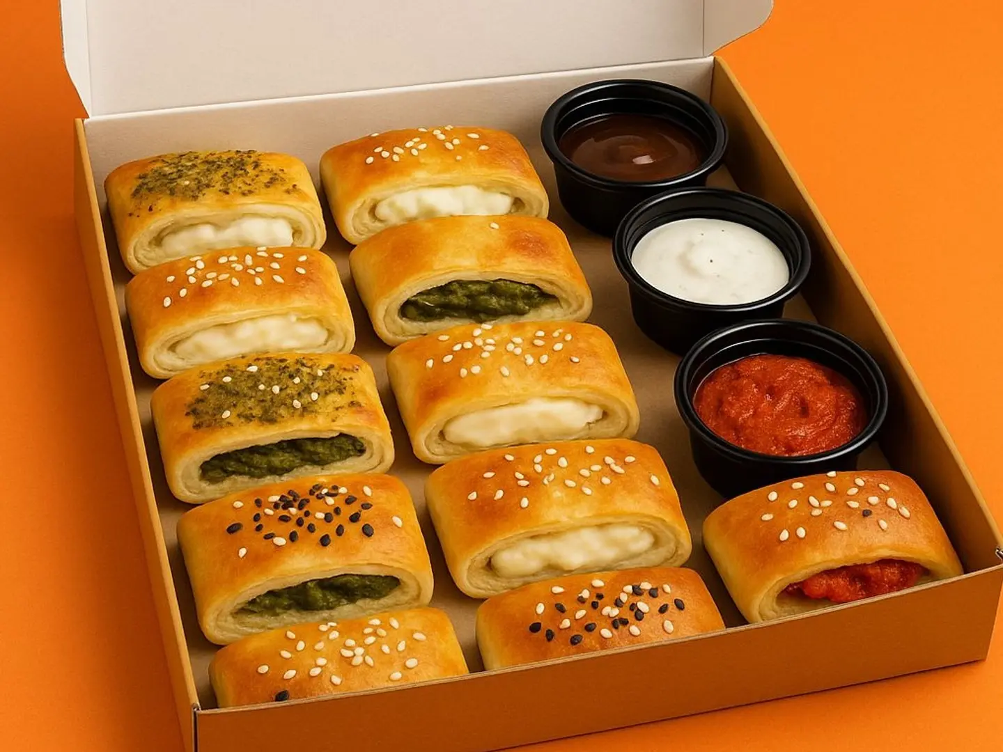 بوكس فطاير مشكل 30 قطعة