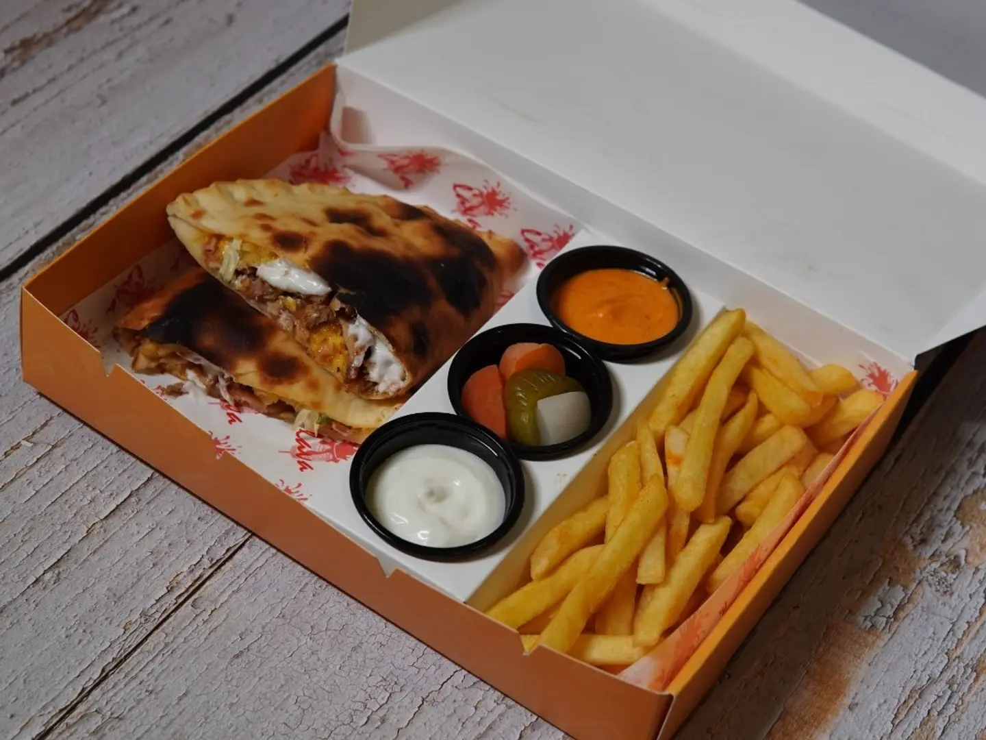 فطيرة شاورما لافا