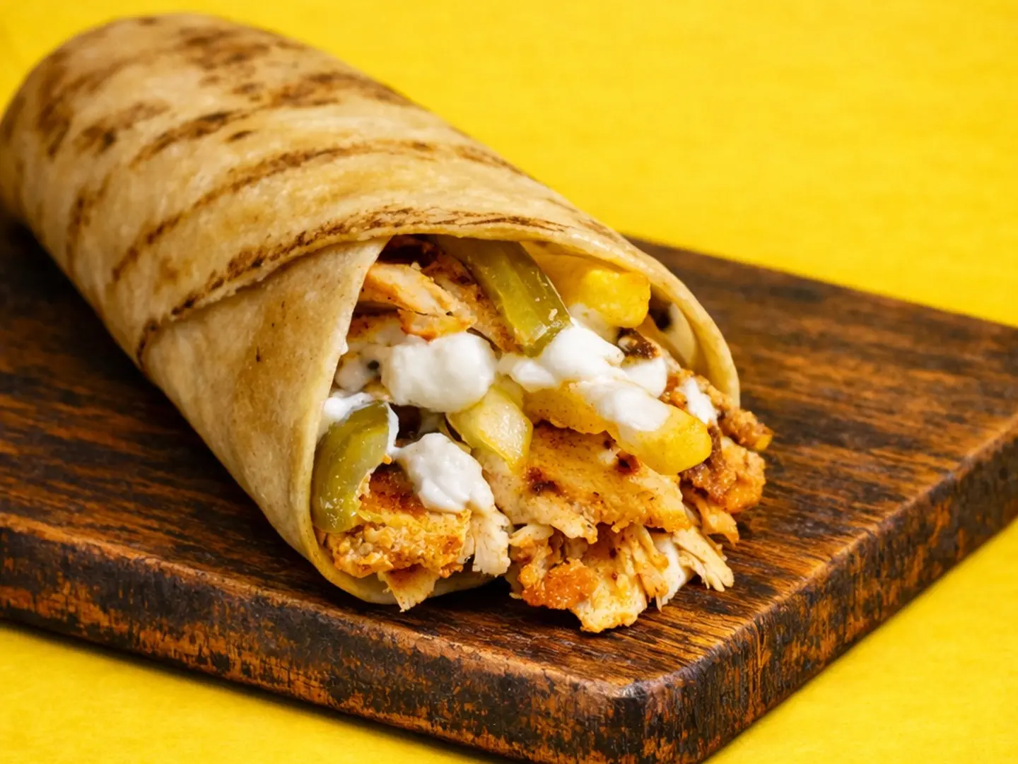 شاورما صغيرة بخبز الصاج