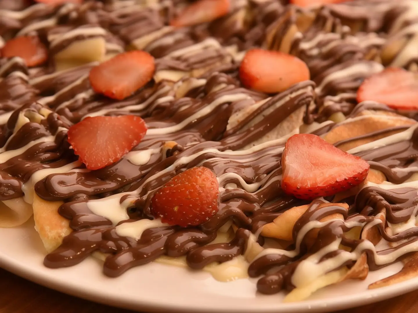 Nutella Fettuccine Crepe