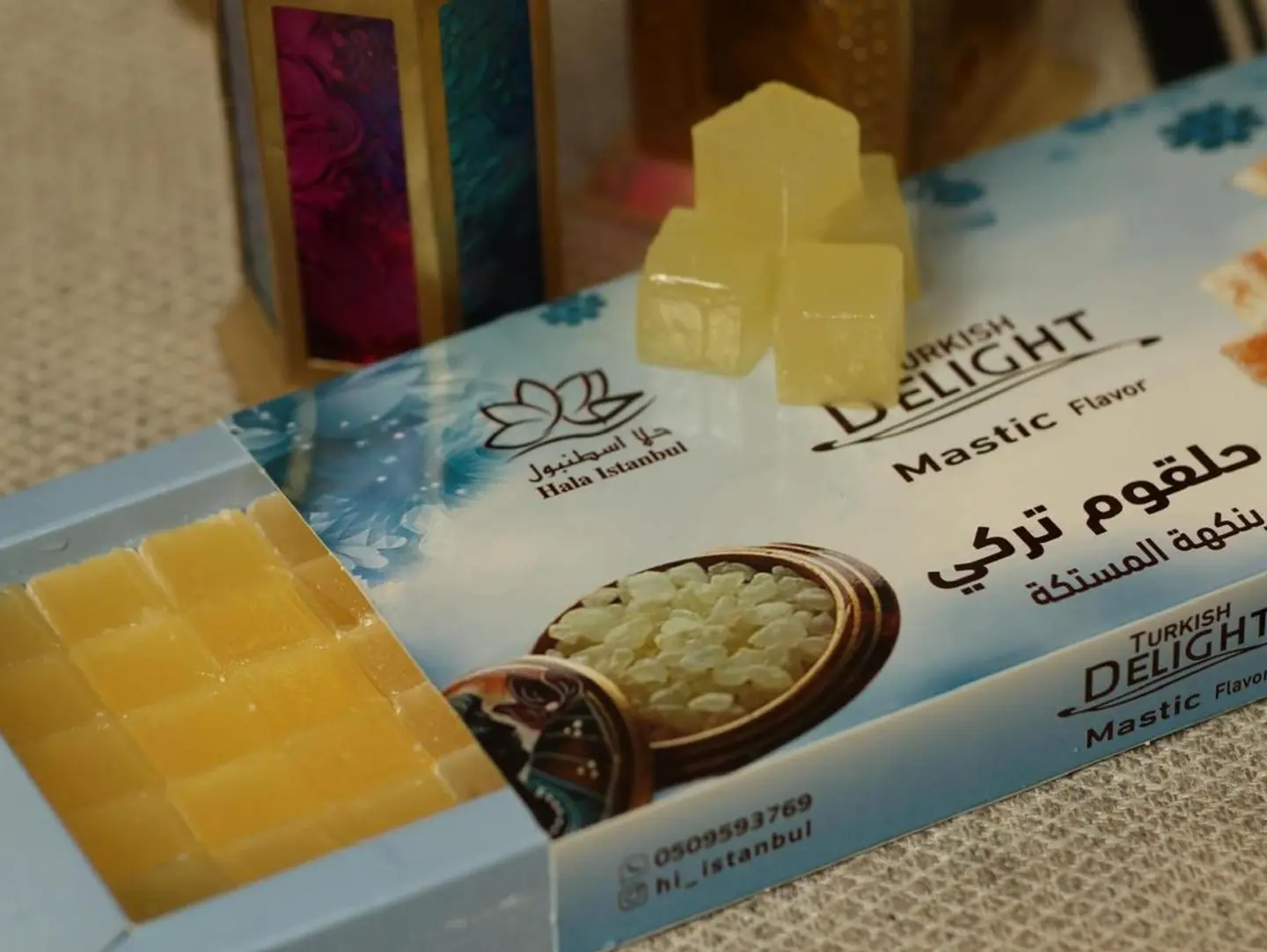 حلقوم تركي بنكة المستكة