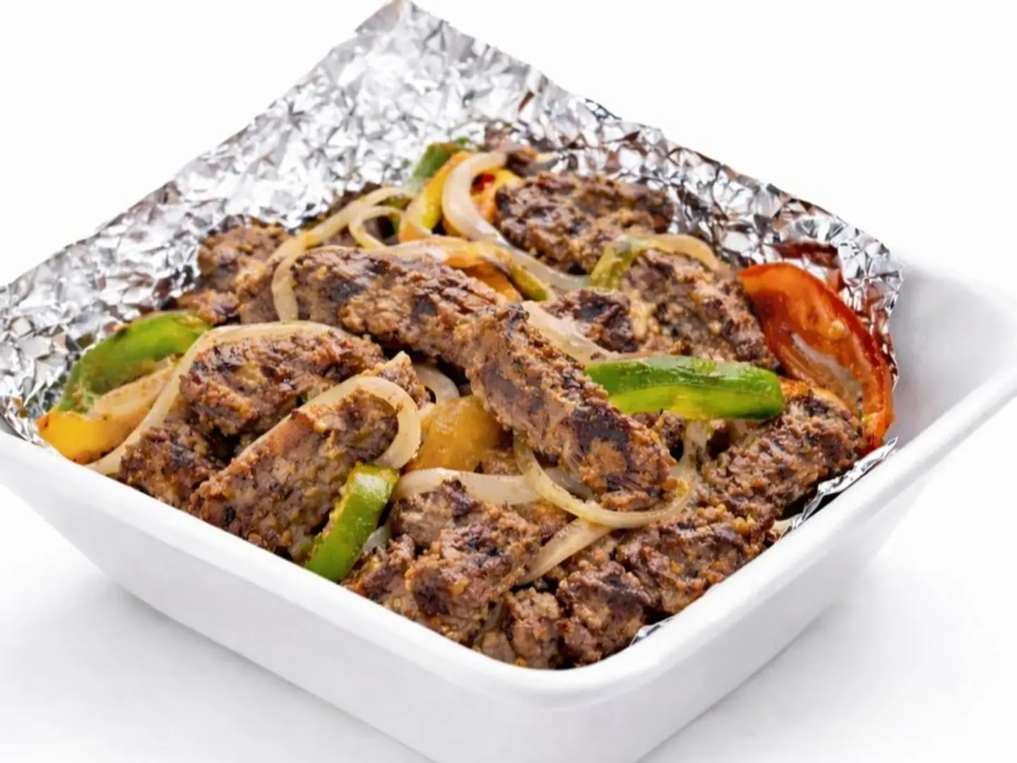 مدفون اللحم مع البطاطس المبهرة