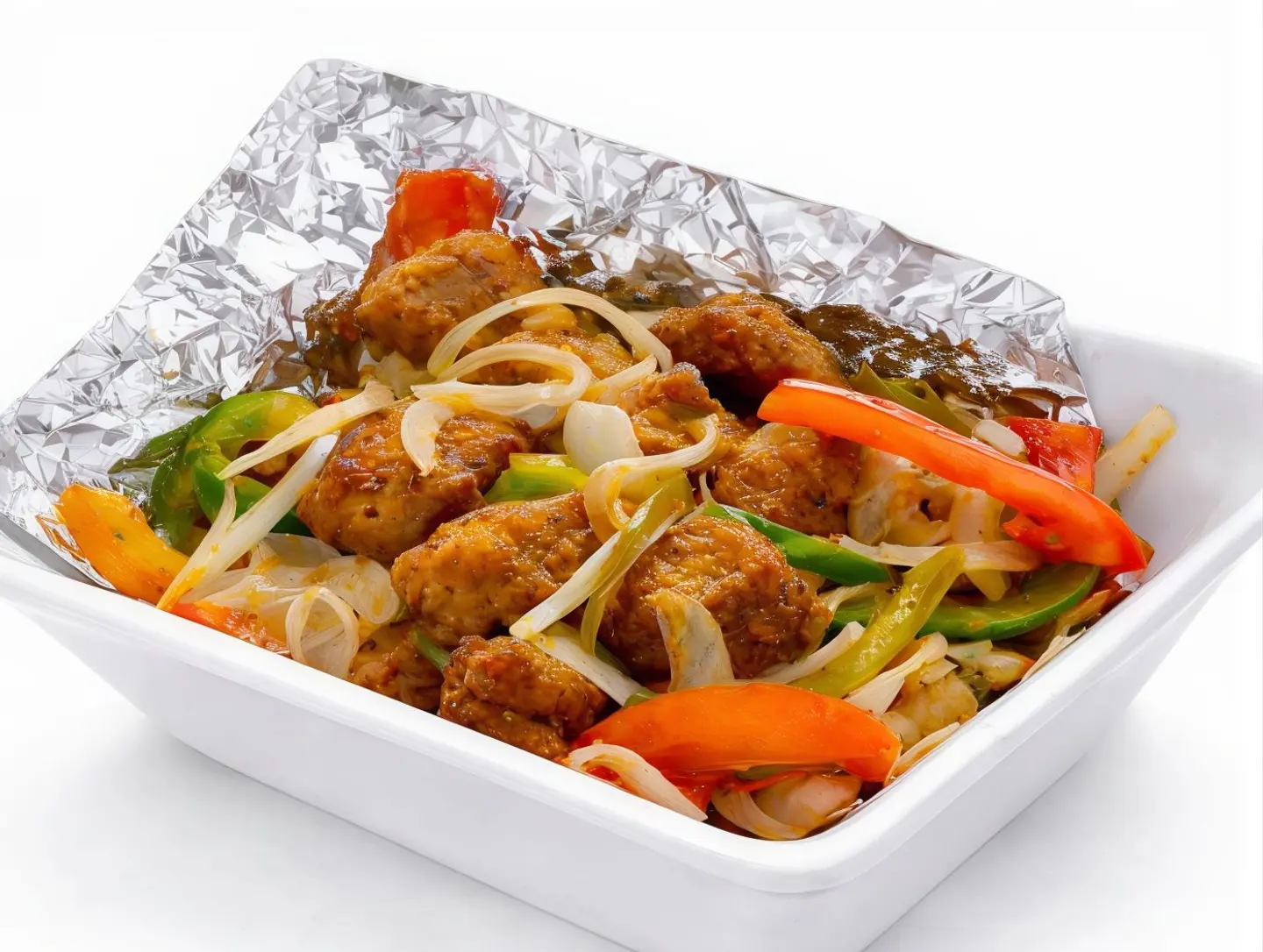 مدفون الدجاج مع البطاطس المبهرة