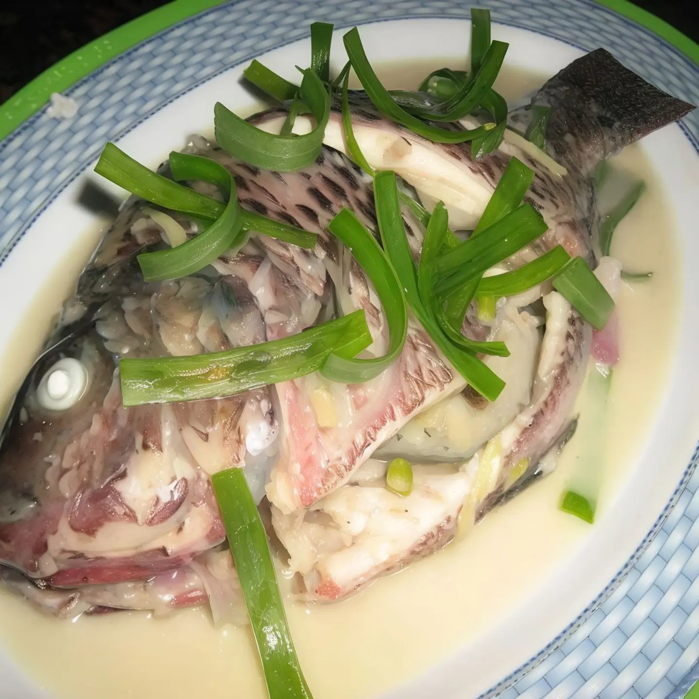 Ginataan Pla Pla With Rice