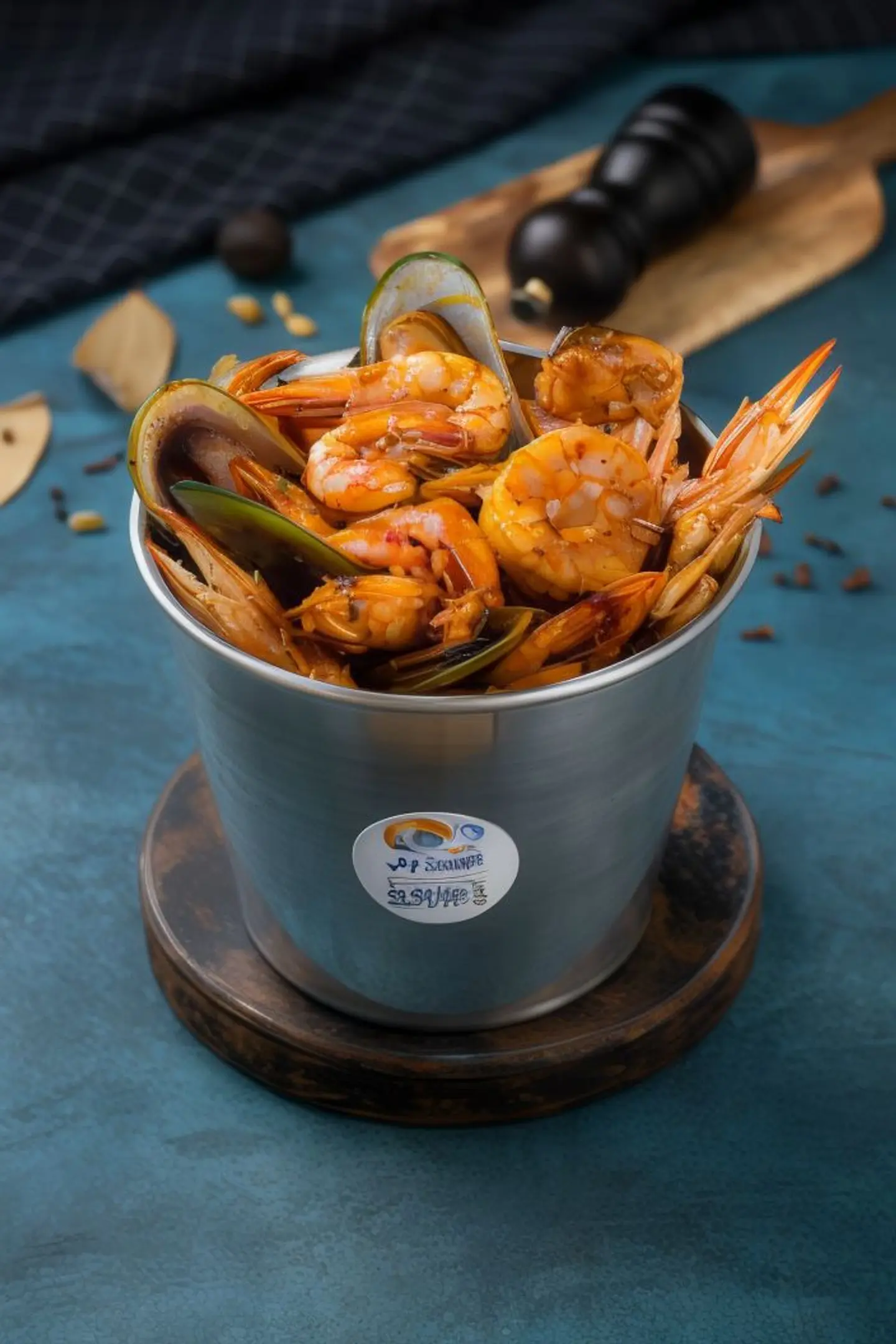 Shrimp Dish With Sanary Sauce