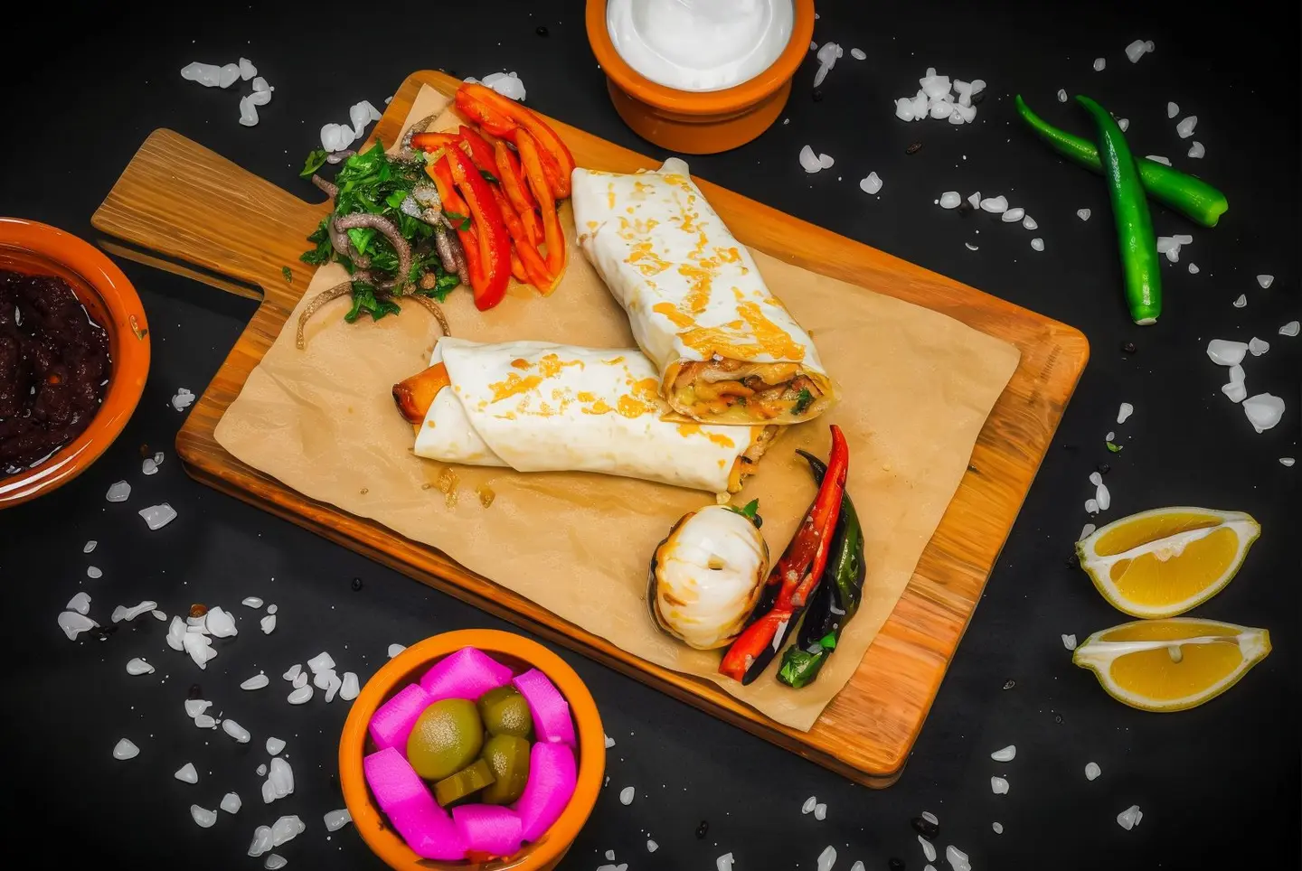 شاورما عربي مكس